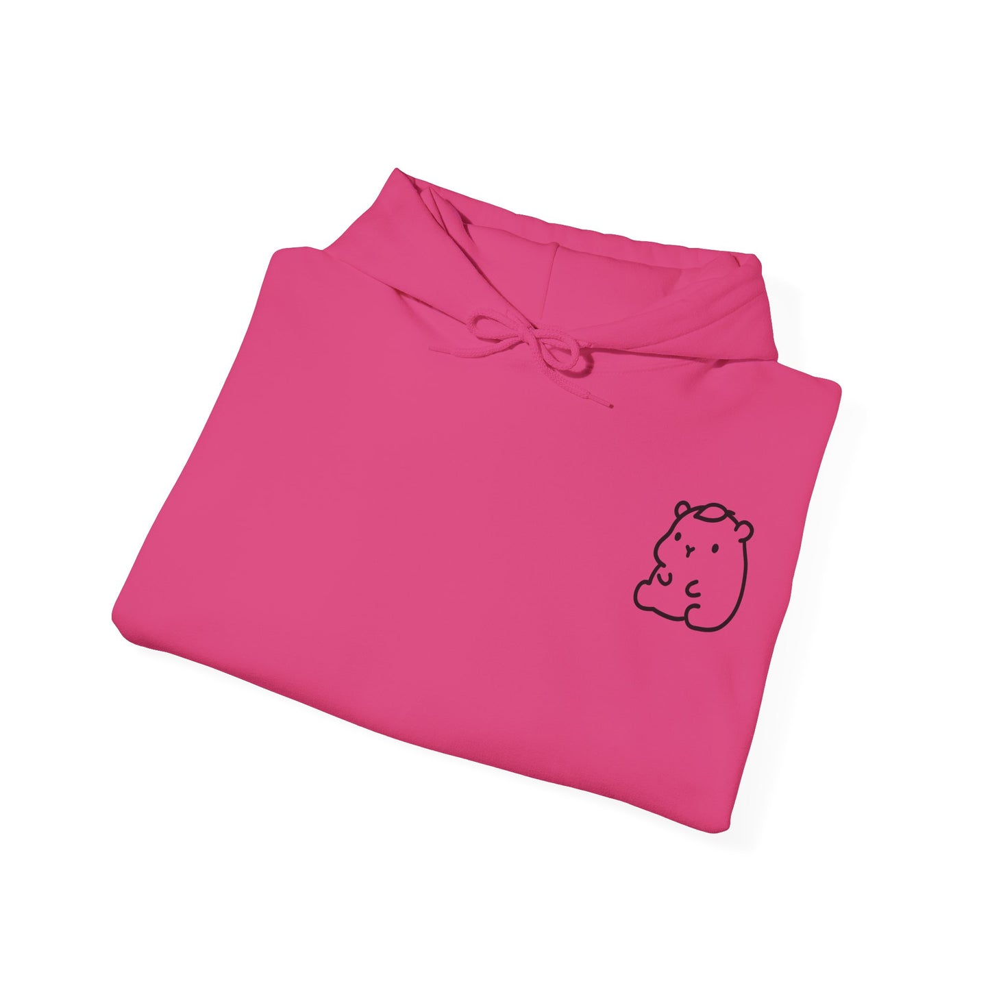 simple black capybara