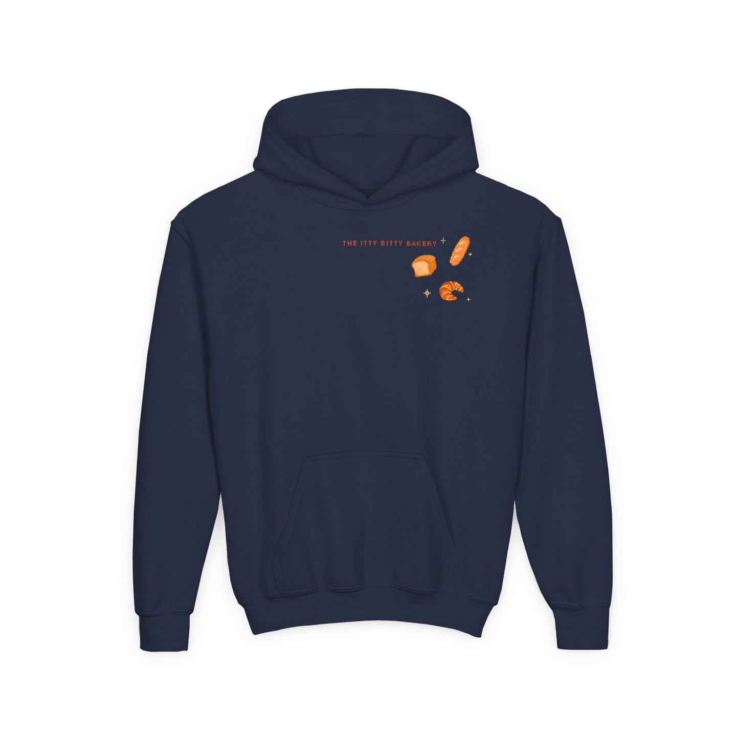 Itty Bitty Bakery: Youth Heavy Blend Hooded Sweatshirt