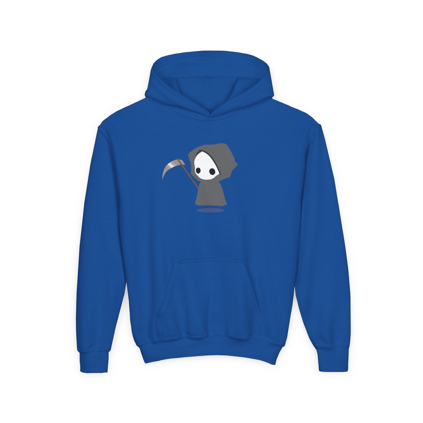 Cute Reaper: Youth Heavy Blend Hooded Sweatshirt