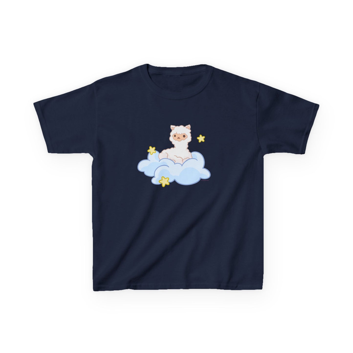 Fluffy Llama Fluffy Cloud Kids Heavy Cotton™ Tee