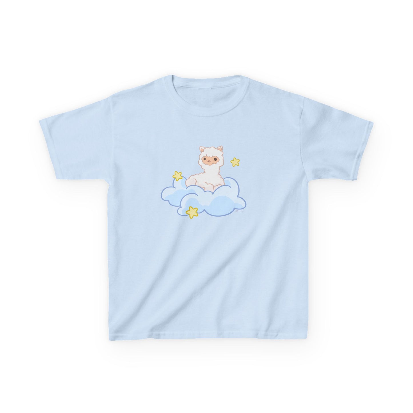 Fluffy Llama Fluffy Cloud Kids Heavy Cotton™ Tee