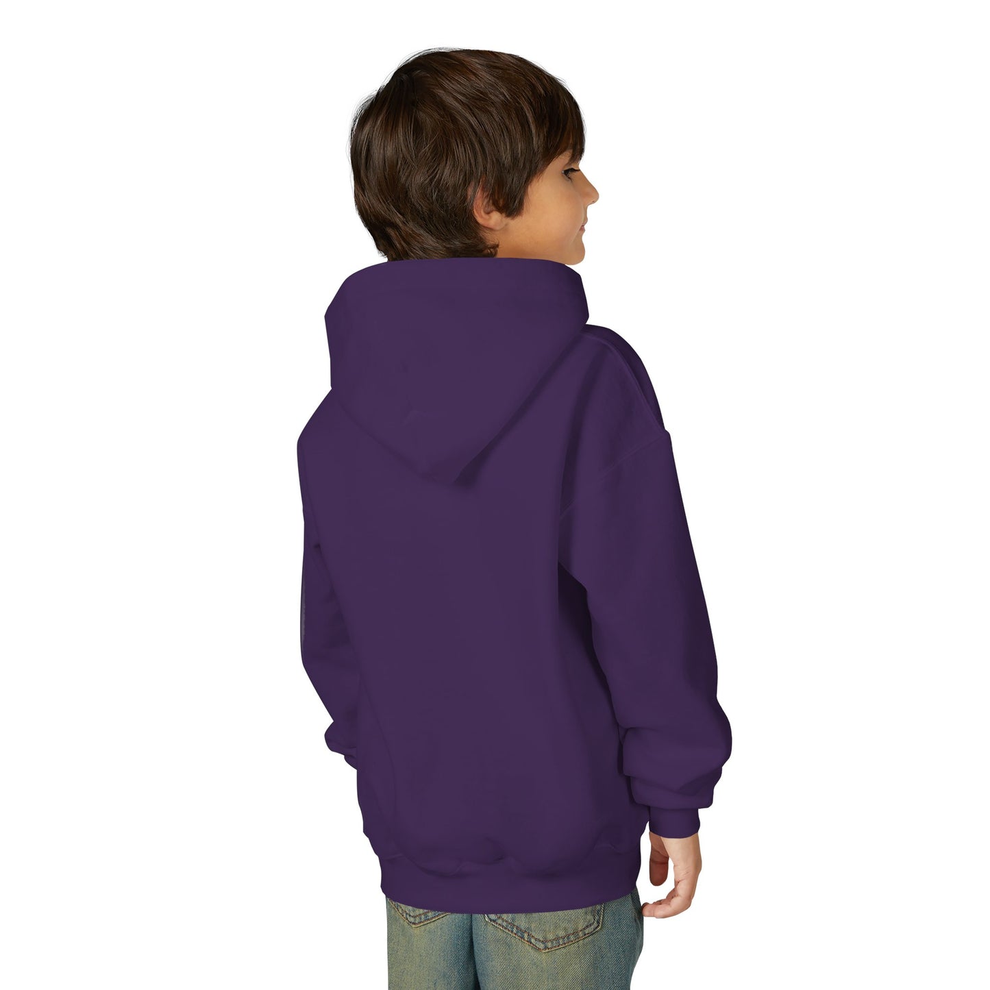 Cute Reaper: Youth Heavy Blend Hooded Sweatshirt