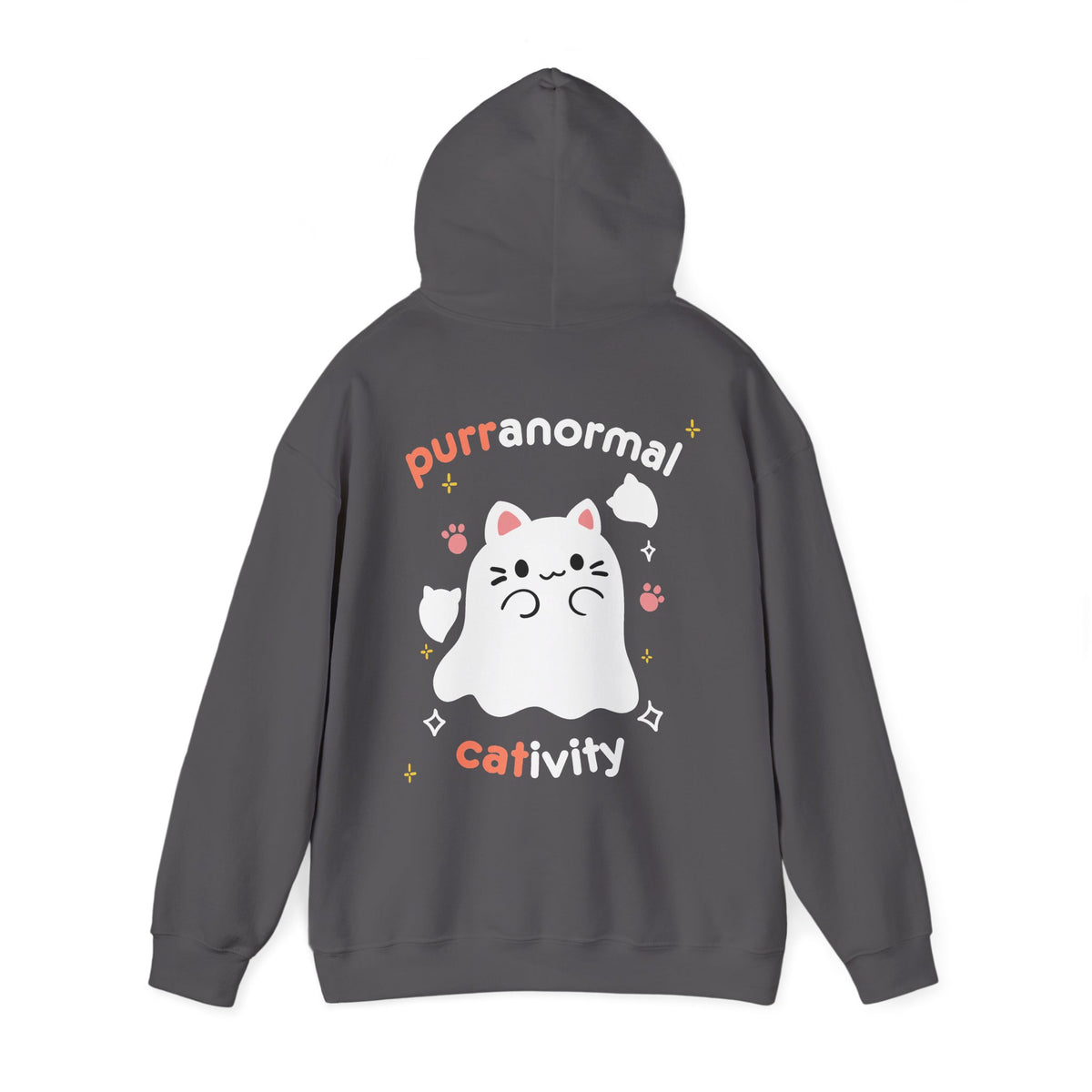 Cute Cat "Purranormal Cativity" Halloween Hoodie