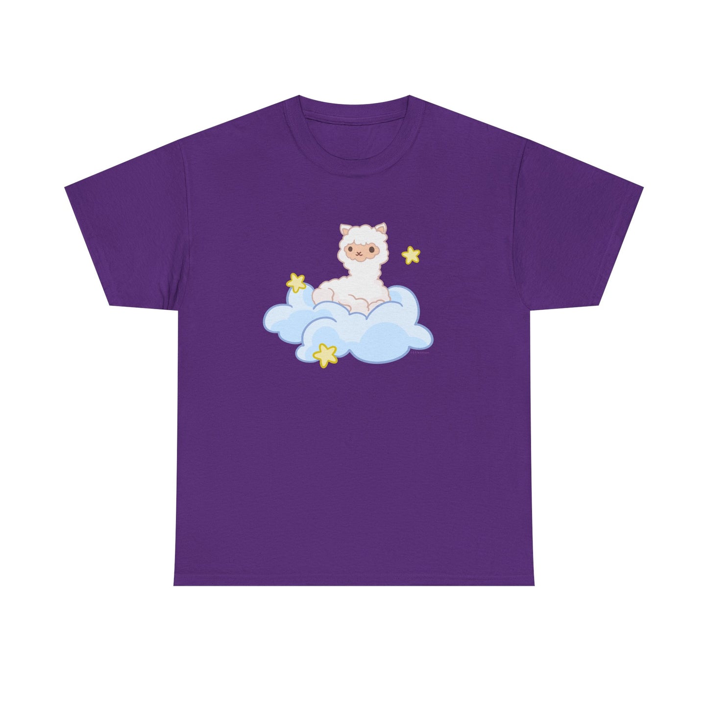 Fluffly Llama Fluffy Cloud Tshirt