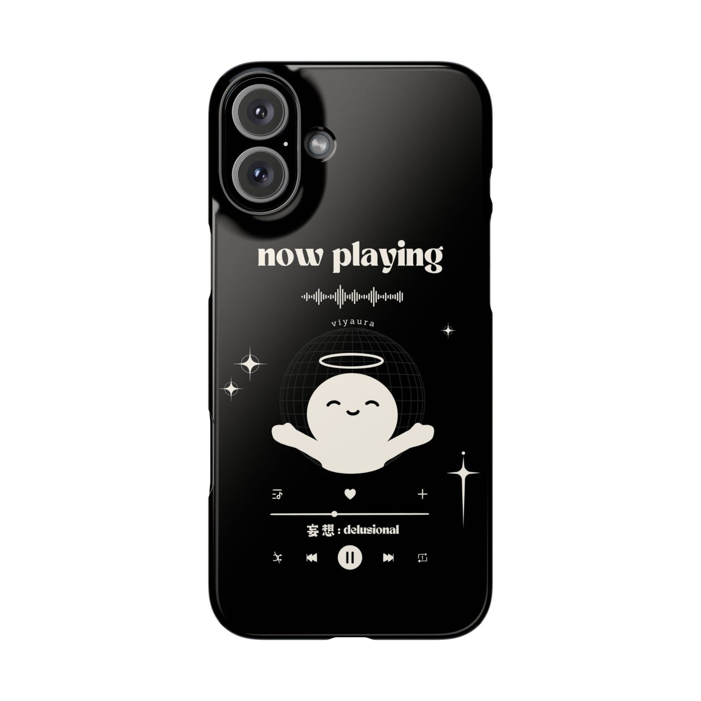 Delusional Ideas Playlist: Tough Phone Case (iPhone 16 and 17)