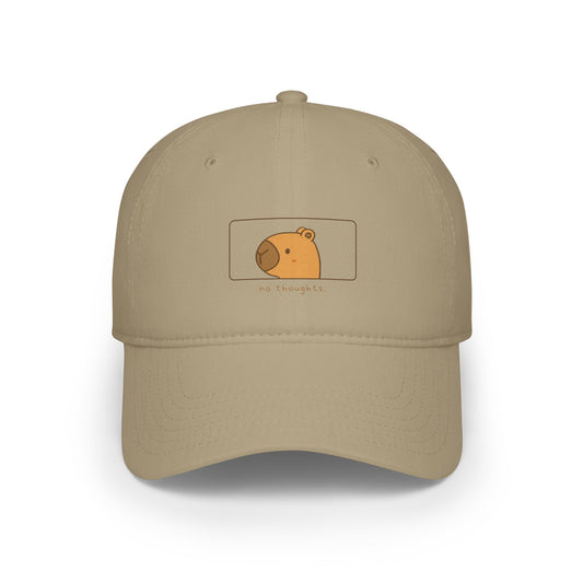 no thoughts capy cap