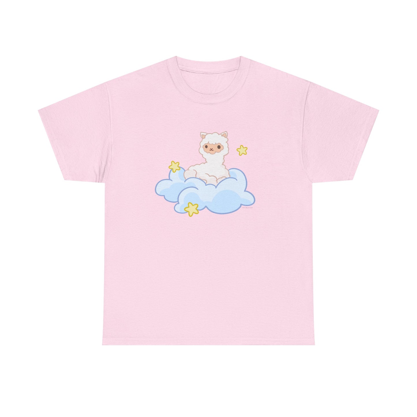 Fluffly Llama Fluffy Cloud Tshirt