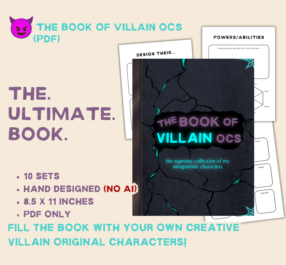 Villain OC Organization Book (PDF)