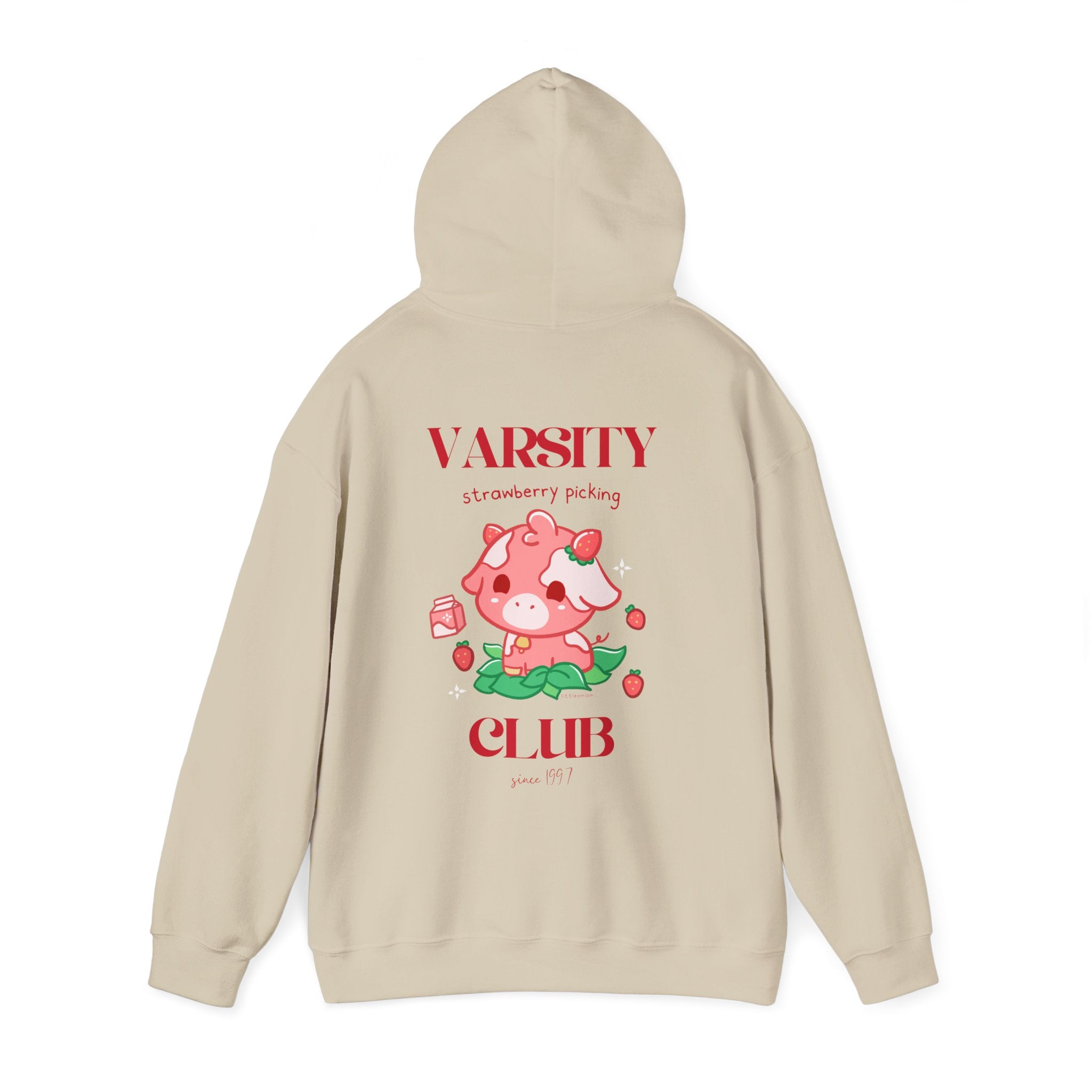 Varsity Strawberry Picking Club Hoodie – viyaura
