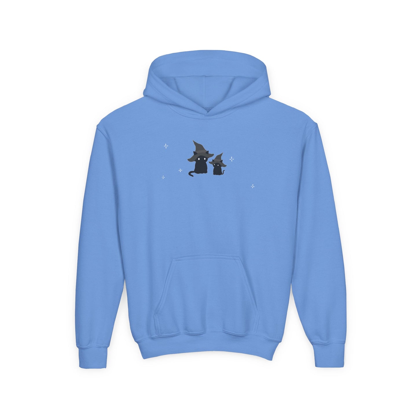 Black Cat: Youth Heavy Hooded Sweatshirt