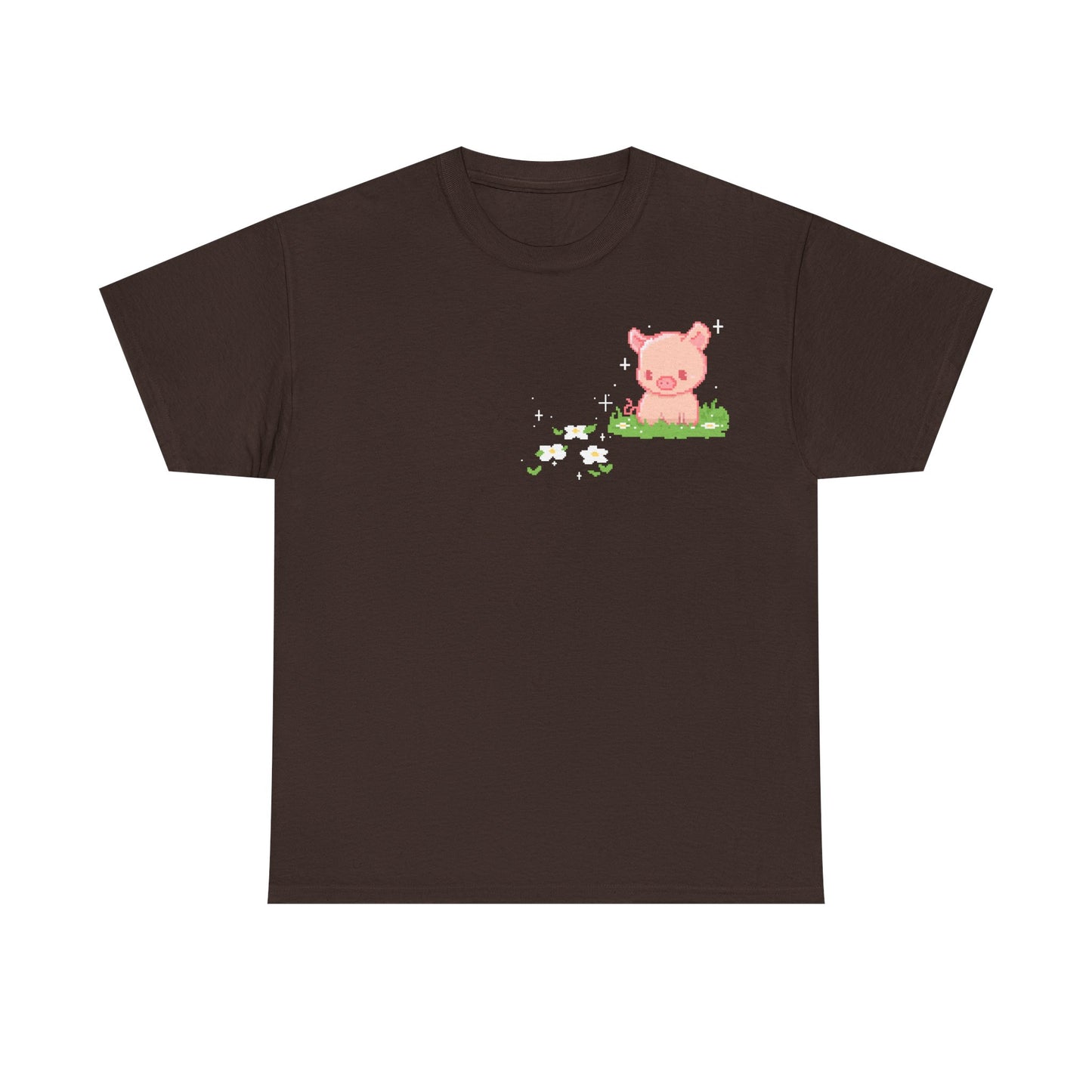 Pixel Piggy Tshirt (not double-sided)