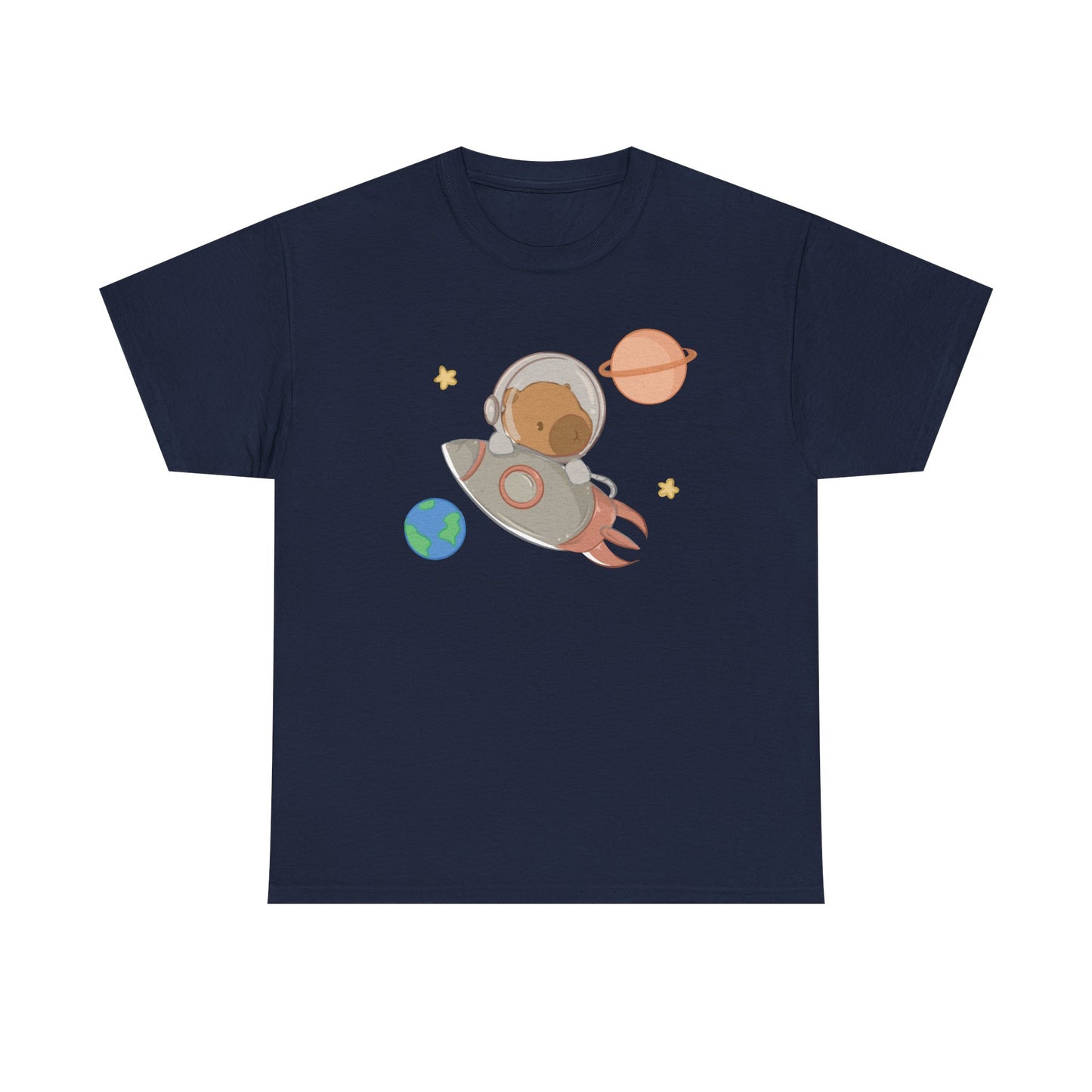 astronaut capy tshirt