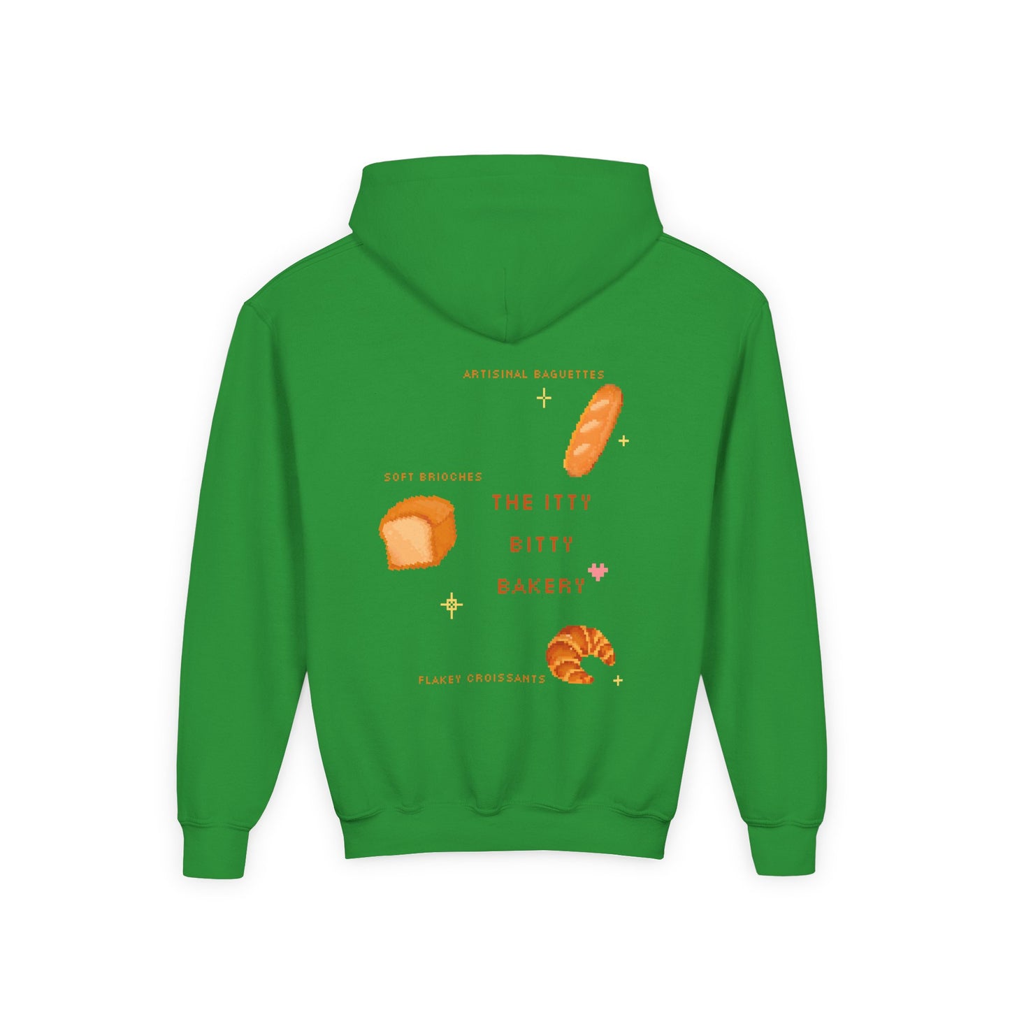 Itty Bitty Bakery: Youth Heavy Blend Hooded Sweatshirt