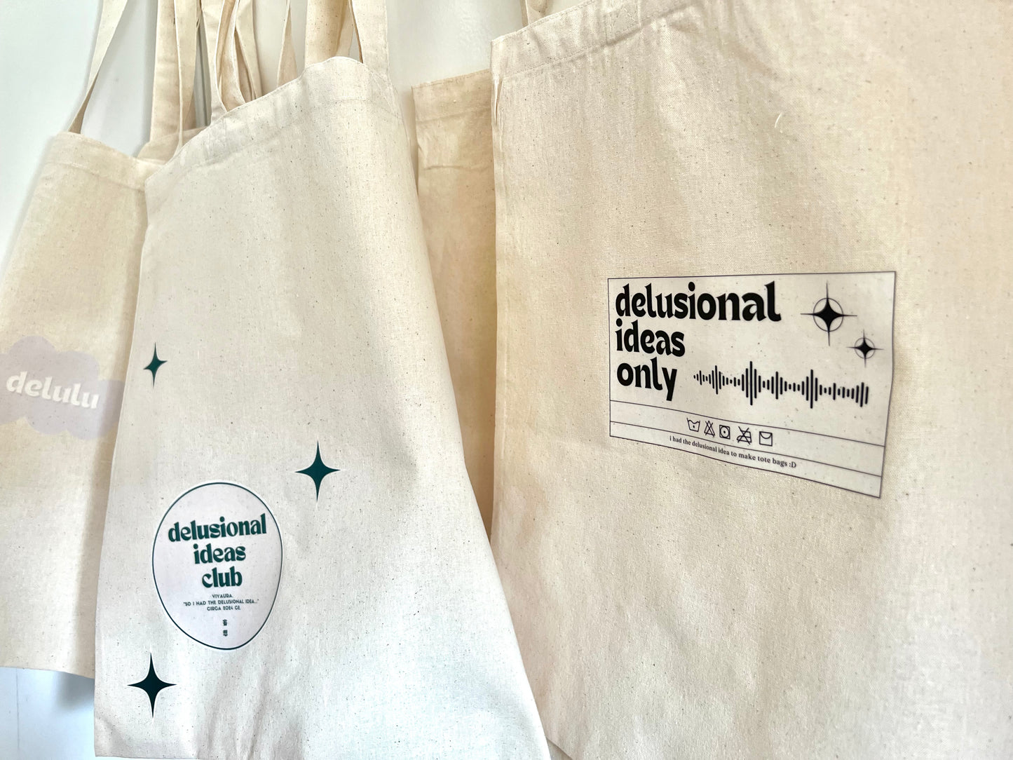 Delusional Ideas Tote Bag