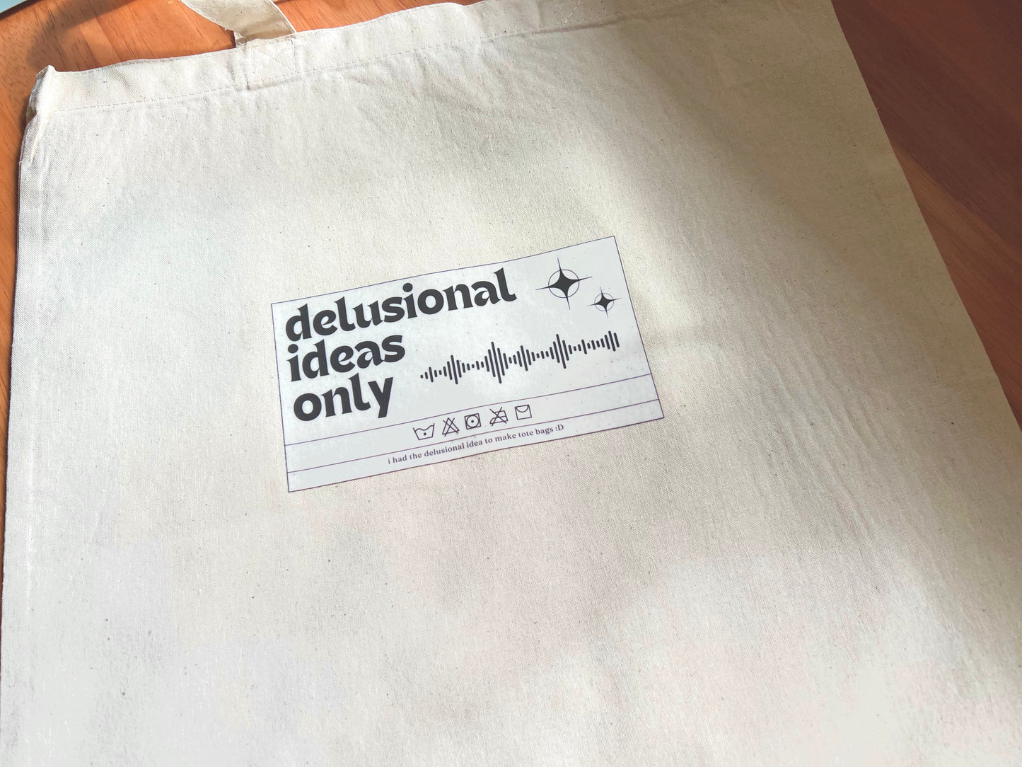 Delusional Ideas Tote Bag