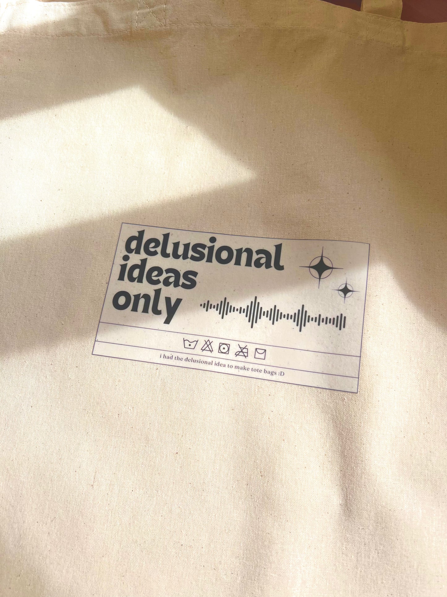 Delusional Ideas Tote Bag