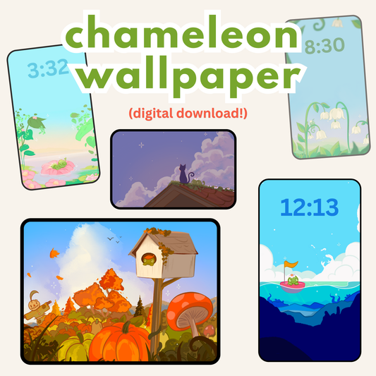 Chameleon Mobile Wallpaper Pack