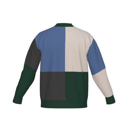 Dark Patched Star Cardigan