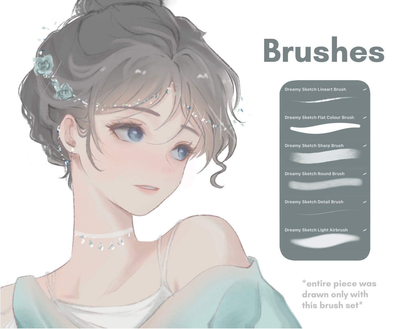 Soft Aesthetic Brush Packs