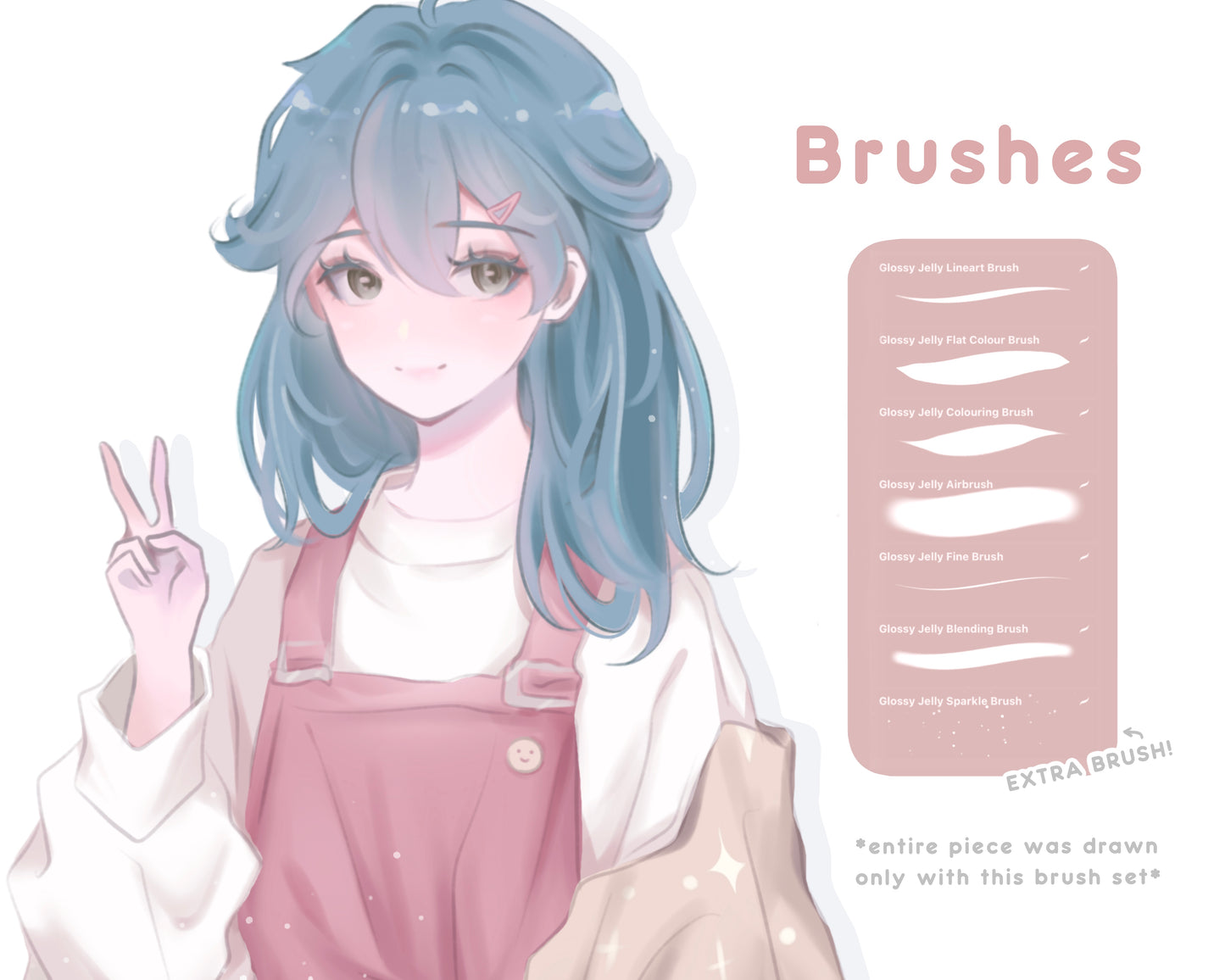 Soft Aesthetic Brush Packs